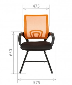 Кресло для оператора CHAIRMAN 696 V (ткань TW-11/сетка TW-01) в Дегтярске - degtyarsk.ok-mebel.com | фото 5