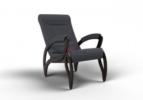 Кресло для отдыха Зельден 20-Т-ГР (ткань/венге) ГРАФИТ в Дегтярске - degtyarsk.ok-mebel.com | фото 1