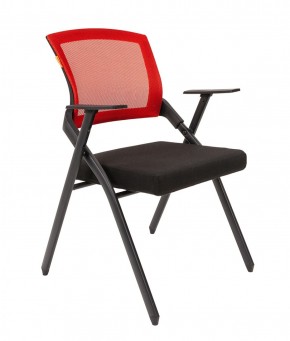 Кресло для посетителей CHAIRMAN NEXX (ткань стандарт черный/сетка DW-69) в Дегтярске - degtyarsk.ok-mebel.com | фото 1