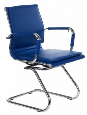 Кресло для посетителя Бюрократ CH-993-Low-V/blue синий в Дегтярске - degtyarsk.ok-mebel.com | фото