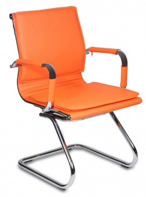 Кресло для посетителя Бюрократ CH-993-Low-V/orange оранжевый в Дегтярске - degtyarsk.ok-mebel.com | фото 1