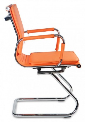 Кресло для посетителя Бюрократ CH-993-Low-V/orange оранжевый в Дегтярске - degtyarsk.ok-mebel.com | фото 2