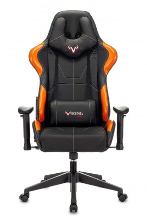 Кресло игровое Бюрократ VIKING 5 AERO ORANGE черный/оранжевый в Дегтярске - degtyarsk.ok-mebel.com | фото 3