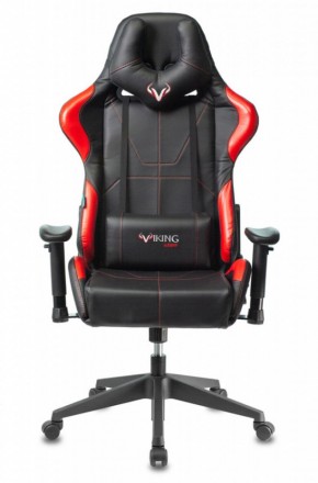 Кресло игровое Бюрократ VIKING 5 AERO RED черный/красный в Дегтярске - degtyarsk.ok-mebel.com | фото 3