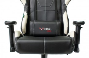 Кресло игровое Бюрократ VIKING 5 AERO WHITE черный/белый в Дегтярске - degtyarsk.ok-mebel.com | фото 7