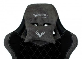 Кресло игровое Бюрократ VIKING 7 KNIGHT B FABRIC черный в Дегтярске - degtyarsk.ok-mebel.com | фото 7