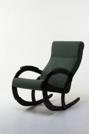 Кресло-качалка КОРСИКА 34-Т-AG (зеленый) в Дегтярске - degtyarsk.ok-mebel.com | фото 1