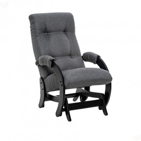 Кресло-качалка Модель 68 (Leset Футура) Венге, ткань Malmo 95 в Дегтярске - degtyarsk.ok-mebel.com | фото 1