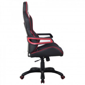 Кресло компьютерное BRABIX Nitro GM-001 (ткань/экокожа) черное, вставки красные (531816) в Дегтярске - degtyarsk.ok-mebel.com | фото 5