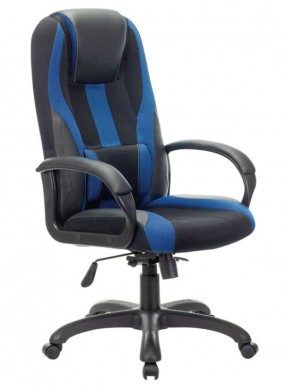 Кресло компьютерное BRABIX PREMIUM "Rapid GM-102" (экокожа/ткань, черное/синее) 532106 в Дегтярске - degtyarsk.ok-mebel.com | фото 1