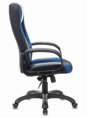 Кресло компьютерное BRABIX PREMIUM "Rapid GM-102" (экокожа/ткань, черное/синее) 532106 в Дегтярске - degtyarsk.ok-mebel.com | фото 3