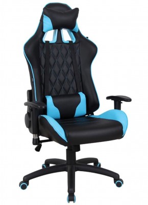 Кресло компьютерное BRABIX "GT Master GM-110" (черное/голубое) 531928 в Дегтярске - degtyarsk.ok-mebel.com | фото 1