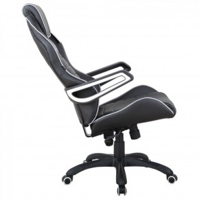 Кресло компьютерное BRABIX Techno Pro GM-003 (экокожа черное/серое, вставки серые) 531814 в Дегтярске - degtyarsk.ok-mebel.com | фото 6