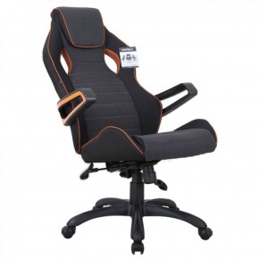 Кресло компьютерное BRABIX Techno Pro GM-003 (ткань черное/серое, вставки оранжевые) 531813 в Дегтярске - degtyarsk.ok-mebel.com | фото 8