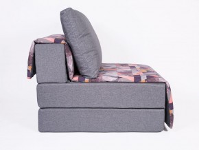 Кресло-кровать бескаркасное Харви (серый-сноу манго) в Дегтярске - degtyarsk.ok-mebel.com | фото 3