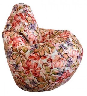 Кресло-мешок Цветы XL в Дегтярске - degtyarsk.ok-mebel.com | фото 1