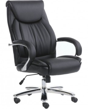 Кресло офисное BRABIX PREMIUM "Advance EX-575" (хром, экокожа, черное) 531825 в Дегтярске - degtyarsk.ok-mebel.com | фото