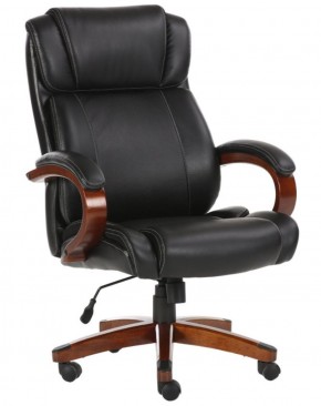 Кресло офисное BRABIX PREMIUM "Magnum EX-701" (дерево, рециклированная кожа, черное) 531827 в Дегтярске - degtyarsk.ok-mebel.com | фото