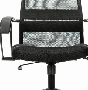 Кресло офисное BRABIX PREMIUM "Stalker EX-608 PL" (ткань-сетка/кожзам, черное) 532090 в Дегтярске - degtyarsk.ok-mebel.com | фото 5