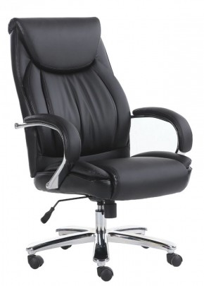 Кресло офисное BRABIX "Advance EX-575" (хром/экокожа/черное) 531825 в Дегтярске - degtyarsk.ok-mebel.com | фото