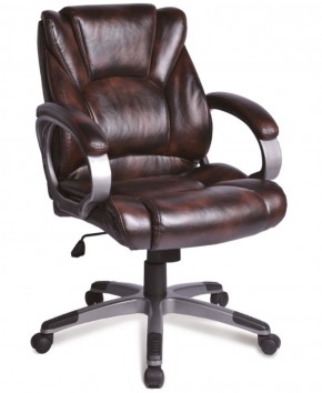Кресло офисное BRABIX "Eldorado EX-504" (коричневое) 530875 в Дегтярске - degtyarsk.ok-mebel.com | фото