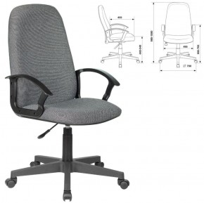 Кресло офисное BRABIX "Element EX-289", ткань, серое, 532093 в Дегтярске - degtyarsk.ok-mebel.com | фото 2