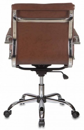 Кресло руководителя Бюрократ CH-993-LOW/BROWN коричневый в Дегтярске - degtyarsk.ok-mebel.com | фото 4