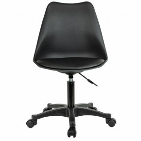 Кресло стул BRABIX "Eames MG-310 PL", пластик черный, экокожа черная, 532927 в Дегтярске - degtyarsk.ok-mebel.com | фото 1