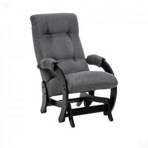 Кресло-качалка Модель 68 (Leset Футура) Венге, ткань Malmo 95 в Дегтярске - degtyarsk.ok-mebel.com | фото 2