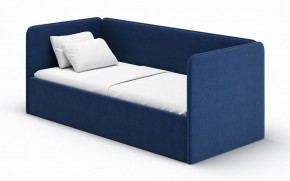 Кровать-диван Leonardo 160*70 (Синий) + боковина в Дегтярске - degtyarsk.ok-mebel.com | фото