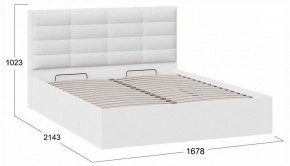 Кровать двуспальная Агата с ПМ Тип 1 в Дегтярске - degtyarsk.ok-mebel.com | фото 4