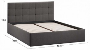 Кровать двуспальная Джоли с ПМ Тип 1 в Дегтярске - degtyarsk.ok-mebel.com | фото 4