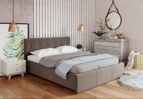 Кровать Изабелла с латами Newtone cacao 1400x2000 в Дегтярске - degtyarsk.ok-mebel.com | фото 2