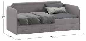Кровать Кантри ТД-308.12.02 в Дегтярске - degtyarsk.ok-mebel.com | фото 3