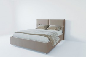 Кровать Корсика с ПМ 1200 (велюр светло-серый) в Дегтярске - degtyarsk.ok-mebel.com | фото 2