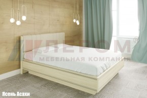 Кровать КР-1013 с мягким изголовьем в Дегтярске - degtyarsk.ok-mebel.com | фото