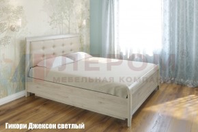 Кровать КР-1033 с мягким изголовьем в Дегтярске - degtyarsk.ok-mebel.com | фото