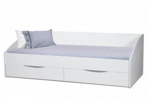 Кровать одинарная "Фея - 3" симметричная New (2000Х900) белая в Дегтярске - degtyarsk.ok-mebel.com | фото