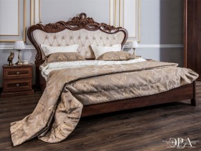 Кровать с мягким изголовьем Афина 1600 (караваджо) в Дегтярске - degtyarsk.ok-mebel.com | фото 1