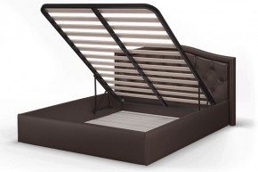 Кровать Стелла 1400*2000 + ПМ (Лесмо brown) коричневый в Дегтярске - degtyarsk.ok-mebel.com | фото 3