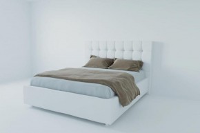 Кровать Венеция без основания 800 (экокожа белая) в Дегтярске - degtyarsk.ok-mebel.com | фото