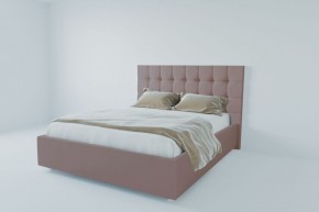 Кровать Венеция с ПМ 1200 (велюр темно-серый) в Дегтярске - degtyarsk.ok-mebel.com | фото 2