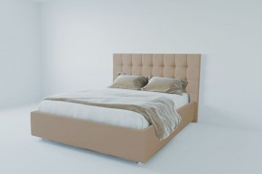 Кровать Венеция с ПМ 800 (велюр светло-серый) в Дегтярске - degtyarsk.ok-mebel.com | фото 2