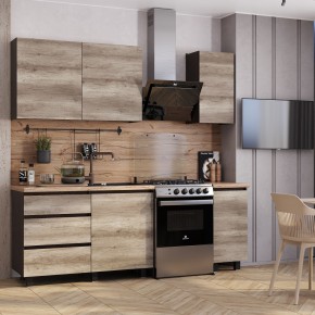 Кухня Энигма 1.6 м (венге/дуб каньон) в Дегтярске - degtyarsk.ok-mebel.com | фото