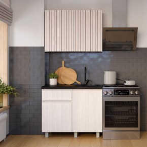 Кухня Тренд 1.0 м (Ясень белый) в Дегтярске - degtyarsk.ok-mebel.com | фото