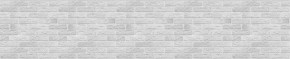Кухонный фартук 610х3000х1,5 (композит) КМ Кирпич серый в Дегтярске - degtyarsk.ok-mebel.com | фото 1