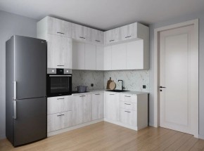 Кухонный гарнитур Бланка 2200*1700 (Стол. 26мм) в Дегтярске - degtyarsk.ok-mebel.com | фото