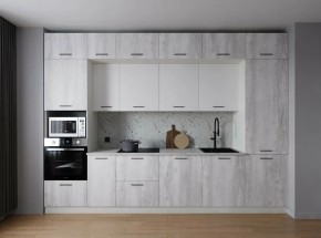 Кухонный гарнитур Бланка 3400 (Стол. 38мм) в Дегтярске - degtyarsk.ok-mebel.com | фото