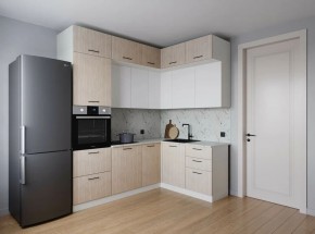 Кухонный гарнитур Демо 2200*1700 (Стол. 38мм) в Дегтярске - degtyarsk.ok-mebel.com | фото