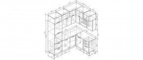 Кухонный гарнитур Демо 2200*1700 (Стол. 38мм) в Дегтярске - degtyarsk.ok-mebel.com | фото 2